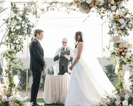 Christina Barkley and her husband Ilya Hoffman tied the wedding knot on March 6, 2021